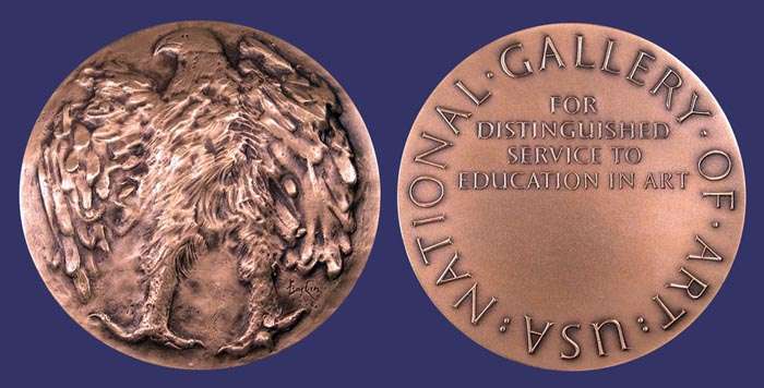 National Gallery of Art Distinguished Service Medal, 1966
