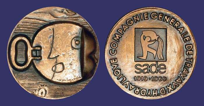 Sade, Compagnie Generale de Travaux d'Hydraulique, 1919-1969

