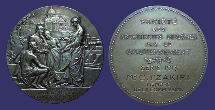 Society of Government Architects, Awarded 1913
