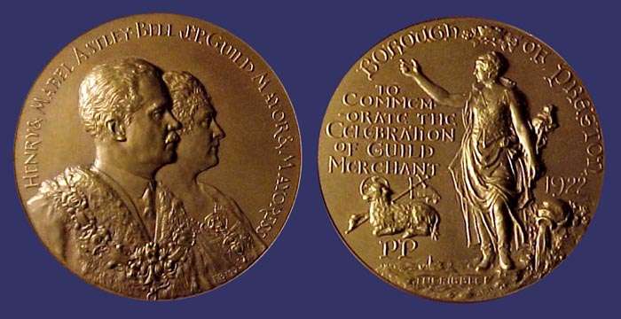Preston Borough Guild Medal, 1922
[b]From the collection of Mark Kasier[/b]

Example in bronze
