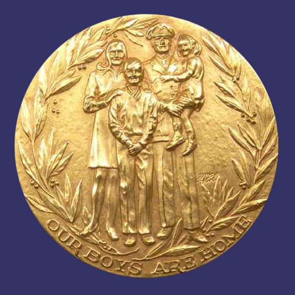 Vietnam Peace Medal, 1973
With Paul Calle
