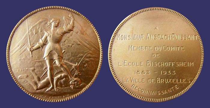 St. Michel and the Dragon, Awarded 1933
