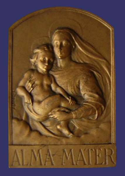 Madonna and Child, Alma Mater
