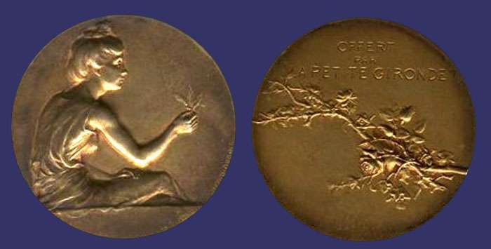 Horticultural Award Medal, ca. 1900
From the collection of Mark Kaiser
Keywords: art nouveau