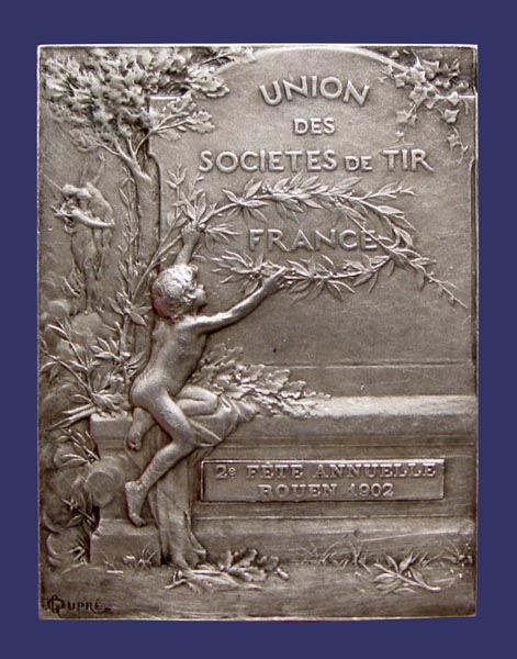 Dupr, Georges, Union Des Socits de Tir, 1902, Reverse
