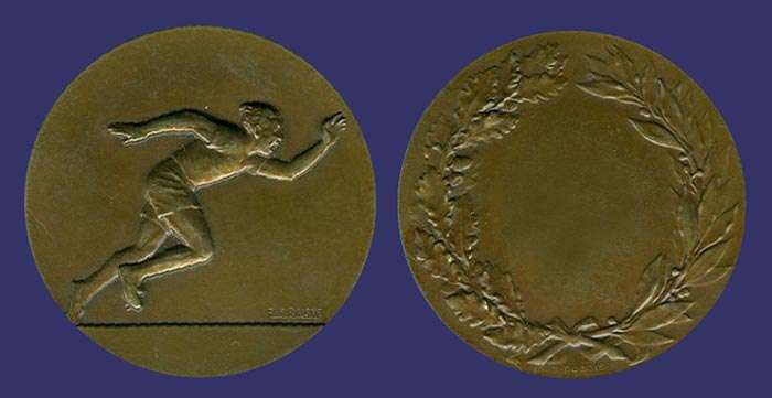 Track Medal
Reverse by Henri Dubois
