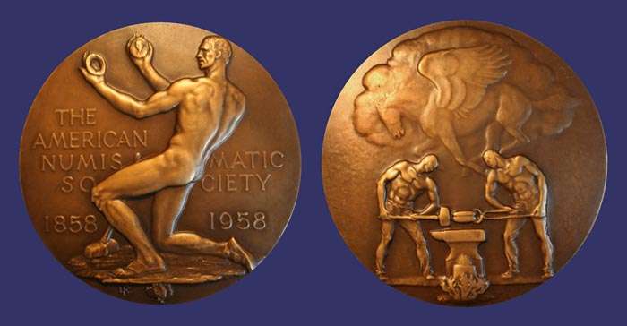 Centenary of the American Numismatic Society, 1958
[b]From the collection of John Birks[/b]
