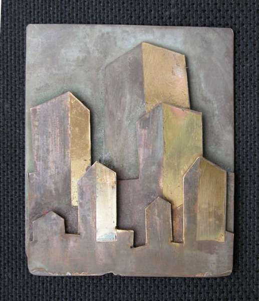 LANDSCAPE, Copper, 80 x 60 mm, 2005
