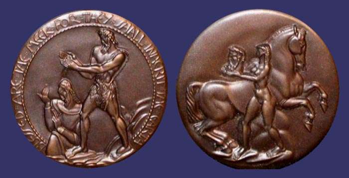 Society of Medalists Issue No. 37, John the Baptist, 1948
[b]From the collection of Mark Kaiser[/b]
