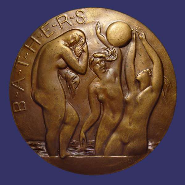 Society of Medalists No. 65, 1962, Dancers/Bathers, Reverse
From the Collection of Mark Kaiser
