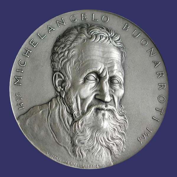 Michelangelo Buonarroti and "Piet", 1964, Obverse
From the collection of Mark Kaiser
Keywords: religious christian catholic