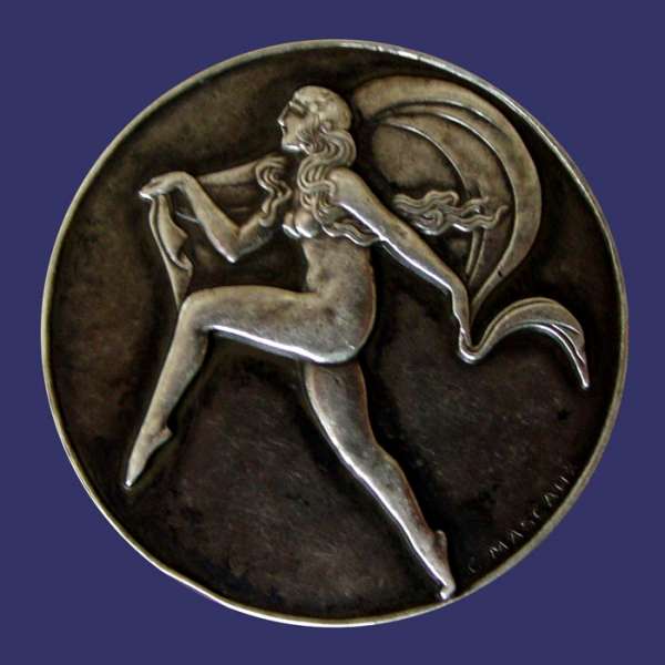 Mascaux, Claude-Lon, International Dance Competition, Awarded 1932, Obverse
Keywords: birks_nude_female