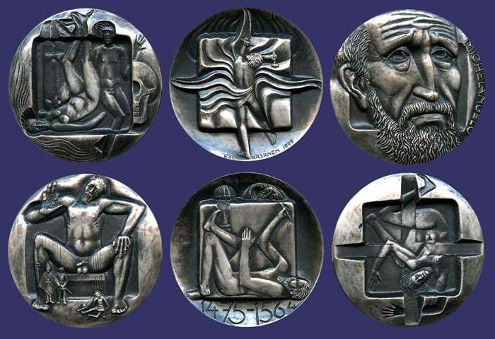 Michelangelo, 3-Part Medal
Keywords: Rasanen john_wanted