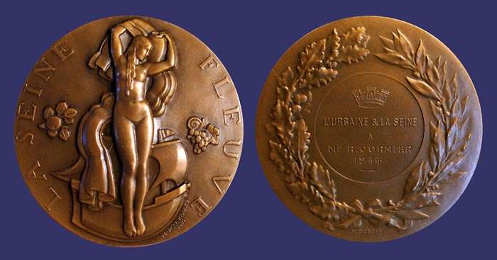 Renard, Marcel, La Seine Fleuve, 1936
Reverse by Henri Dubois; Awarded 1944
