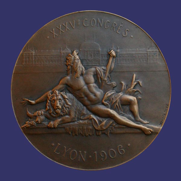 Richer, Paul, 35th Congress, French Association for the Advancement of Science, Lyon, 1906, Obverse
Keywords: birks_nude_male