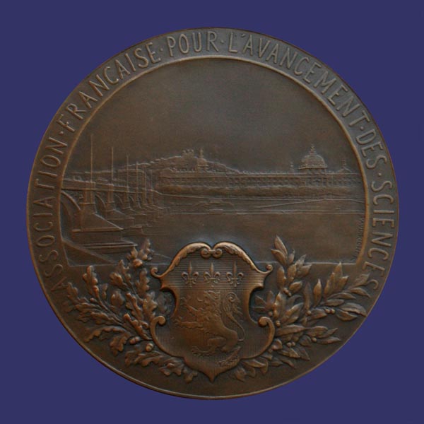 Richer, Paul, 35th Congress, French Association for the Advancement of Science, Lyon, 1906, Reverse
