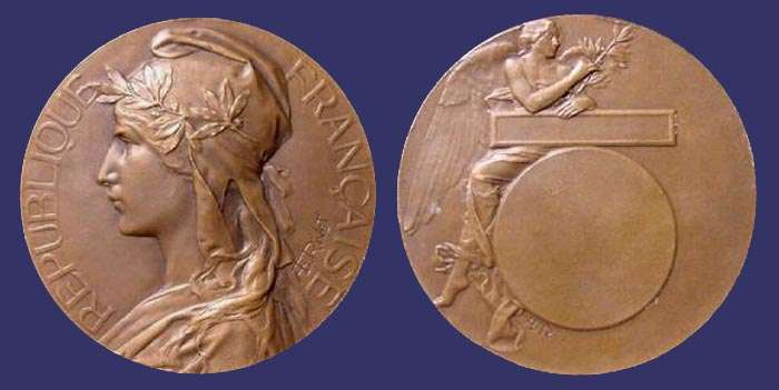 Ministre du Commerce et de l'Industrie, Marianne Award Medal
[b]From the collection of Mark Kaiser[/b]

No date on medal
