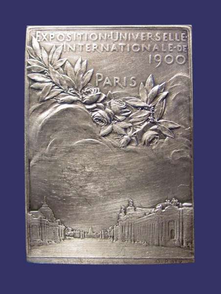 Roty, Oscar, Exposition Universelle, Paris, 1900, Reverse
