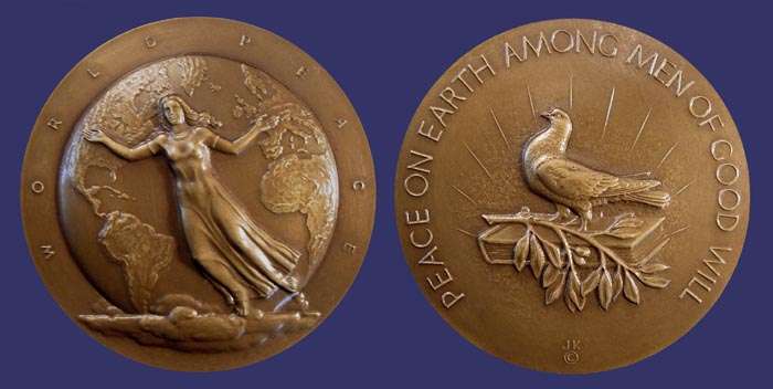 Society of Medalists Issue No. 33, World Peace, 1946
[b]From the collection of John Birks[/b]
