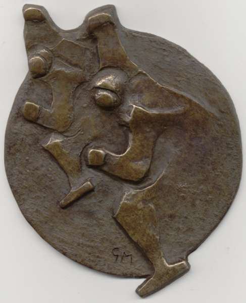 Skaters
Cast Bronze, 132 x 100 x 7 mm, Uniface
Limited Edition of 24
