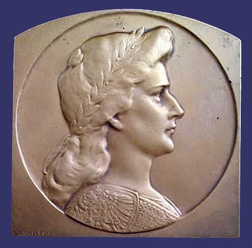 Allegorical Austria Plaque
[b]From the collection of Mark Kaiser[/b]

No date on medal
