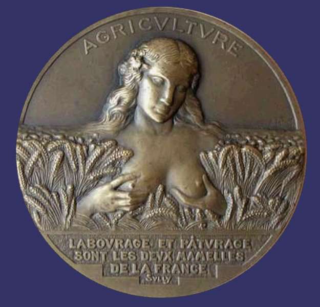Agriculture Medal (per Sully), Obverse
Keywords: john_wanted