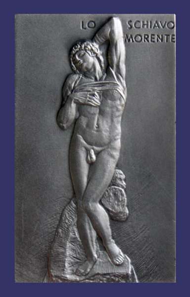 Unknown Artist, The Dying Slave by Michelangelo, Obverse
Silver

