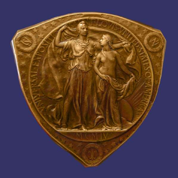 Louisiana Purchase Universal Exposition, St. Louis, Commemorative Medal, 1904, Obverse
[b]Photo by John Birks[/b]
