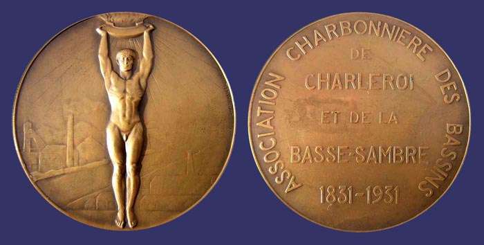 Association Charbonniere des Bassins, Centenary, 1831-1931
Keywords: male nude gay john_wanted