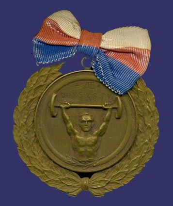 Cechoslovakian Sports Medal, 1940
