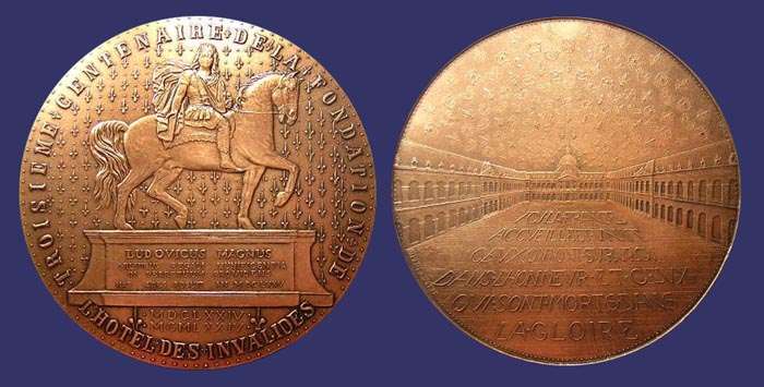 Louis XIV - Tricentenaire des Invalides, 1974
