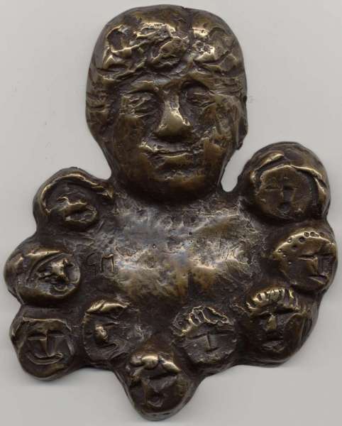 Creative & Accomplished Women
Cast Bronze, 118 x 100 x 15 mm, Uniface
Limited Edition of 24

