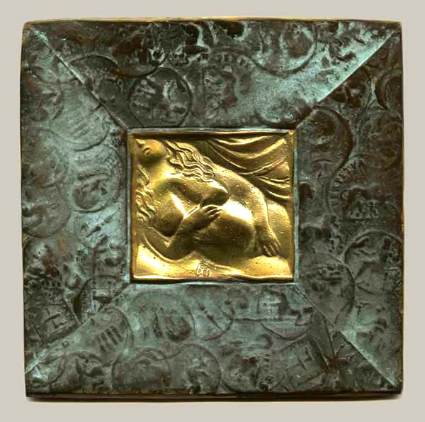 DANAE, 1995, 130 x 130 mm, Brass, The British Museum
Keywords: contemporary john_wanted