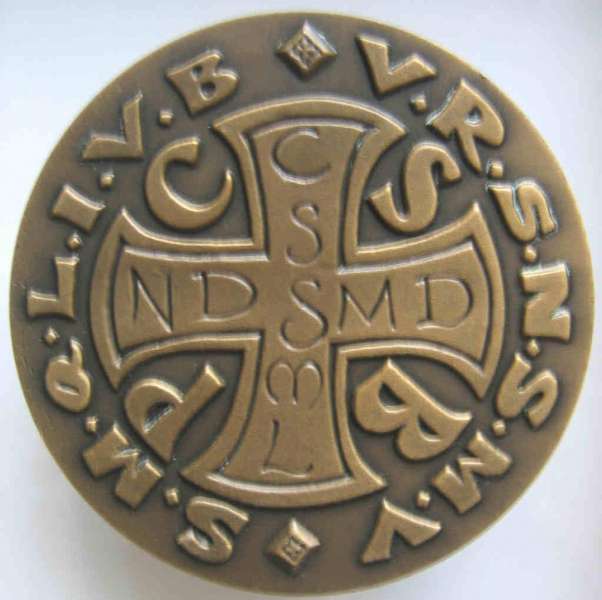 St. Benedict Medal (Reverse)
