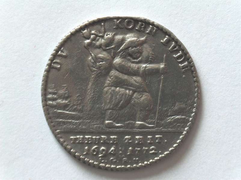 Medal glodowy Slaski 1772
