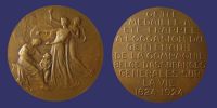 Devreese, Belgian General Life Insurance Co. Centenary Medal, 1924-combo.jpg